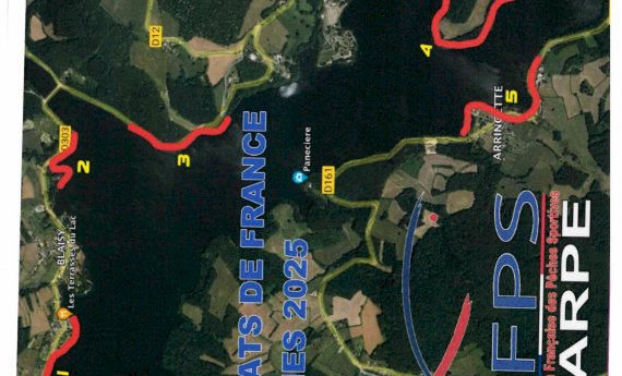 RAPPEL : Championnat de France Jeune - Pêche de la carpe.