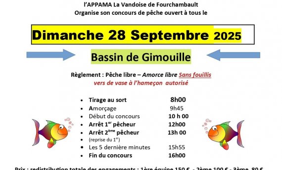 Concours pêche à l'Américaine.