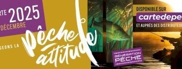 Les cartes de pêche 2025 sont disponibles !
